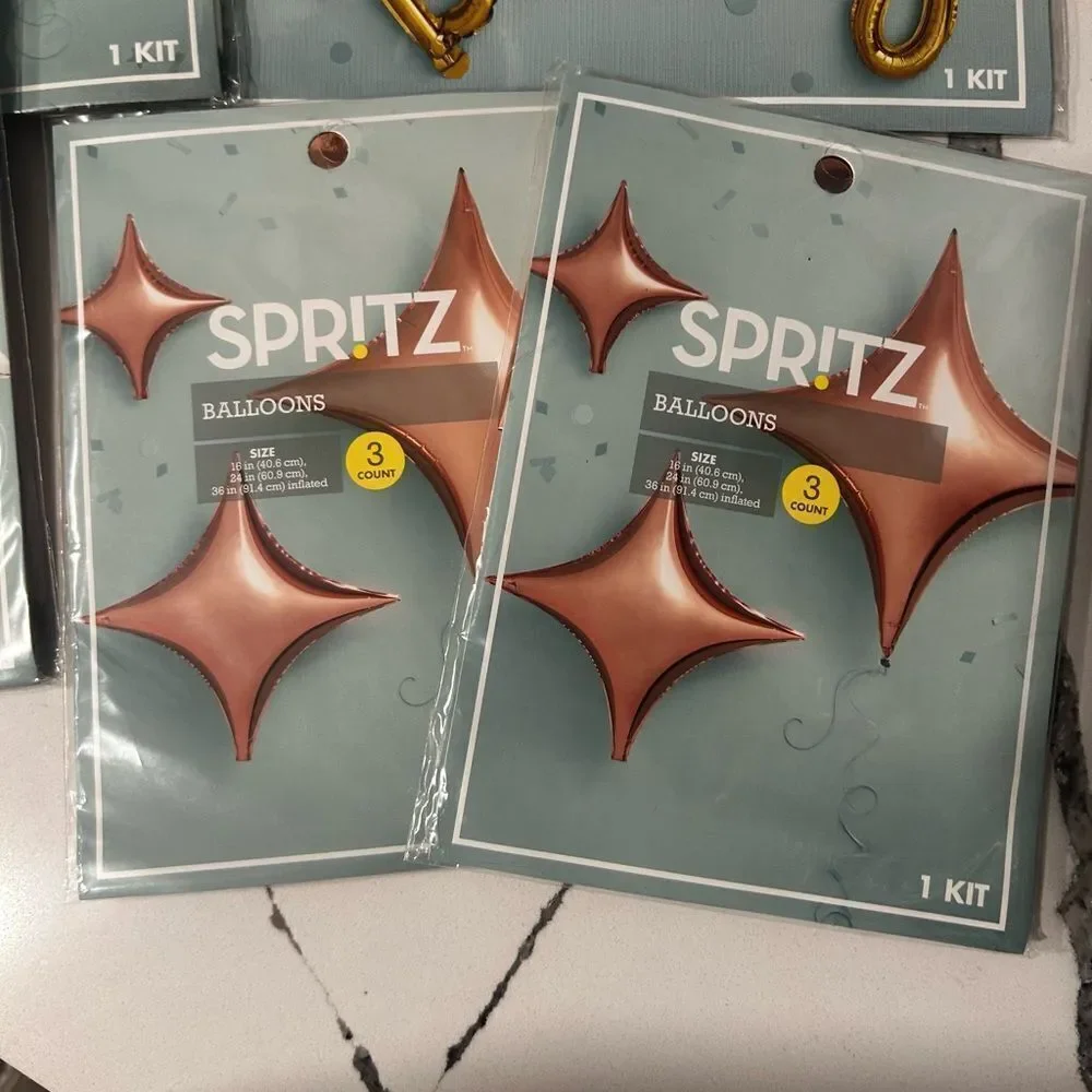 Spritz Foil Baby Balloon Bundle Set